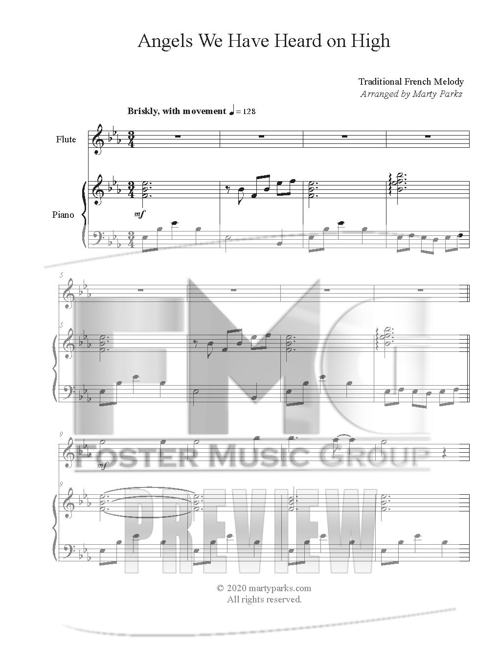 Angels We Have Heard On High (Instrumental Duet)