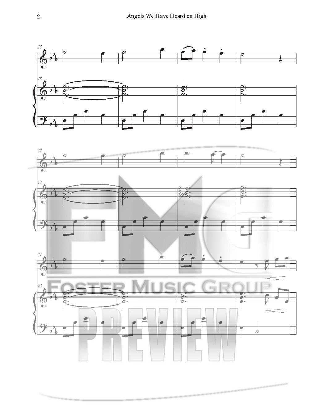 Angels We Have Heard On High (Instrumental Duet)