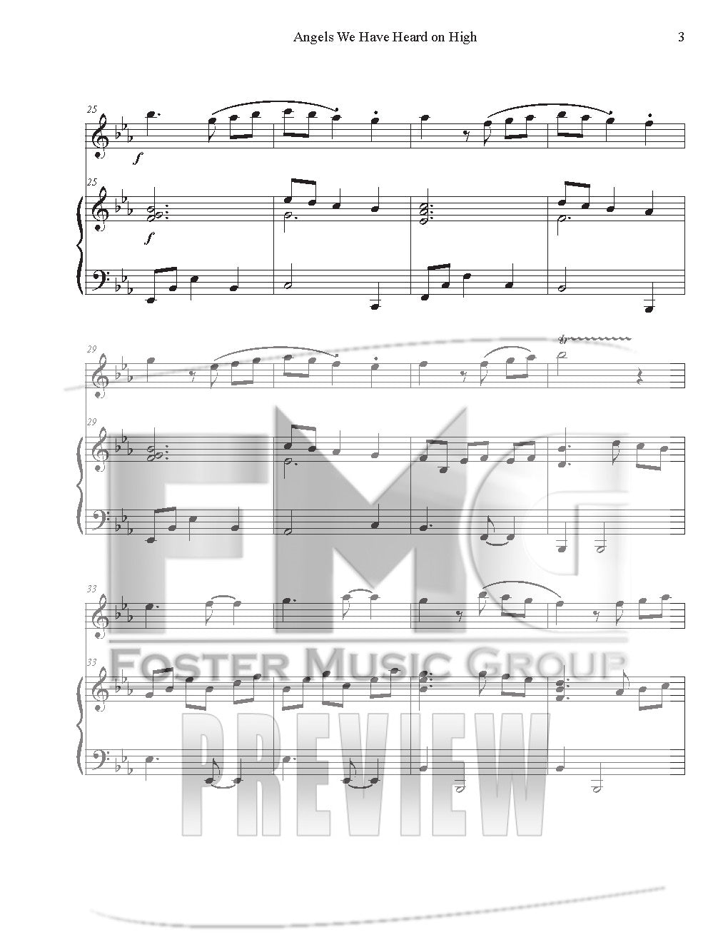 Angels We Have Heard On High (Instrumental Duet)