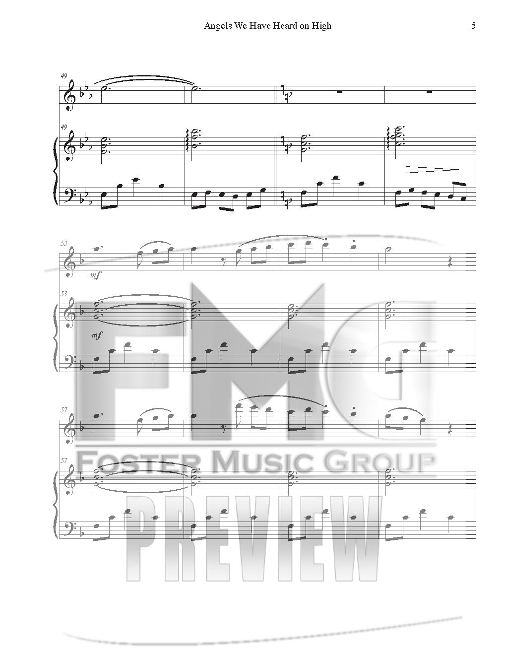 Angels We Have Heard On High (Instrumental Duet)