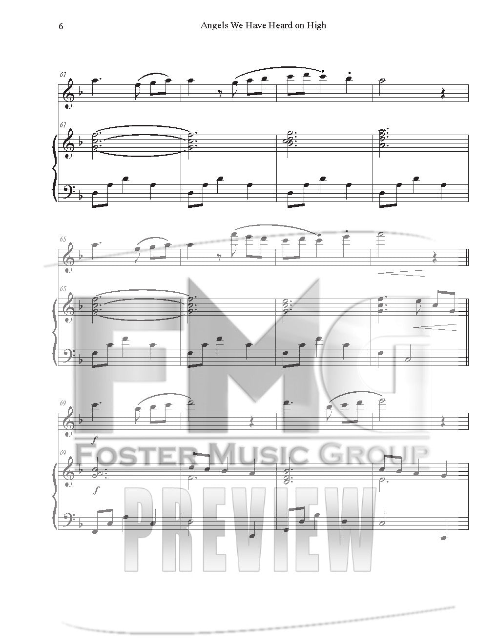 Angels We Have Heard On High (Instrumental Duet)