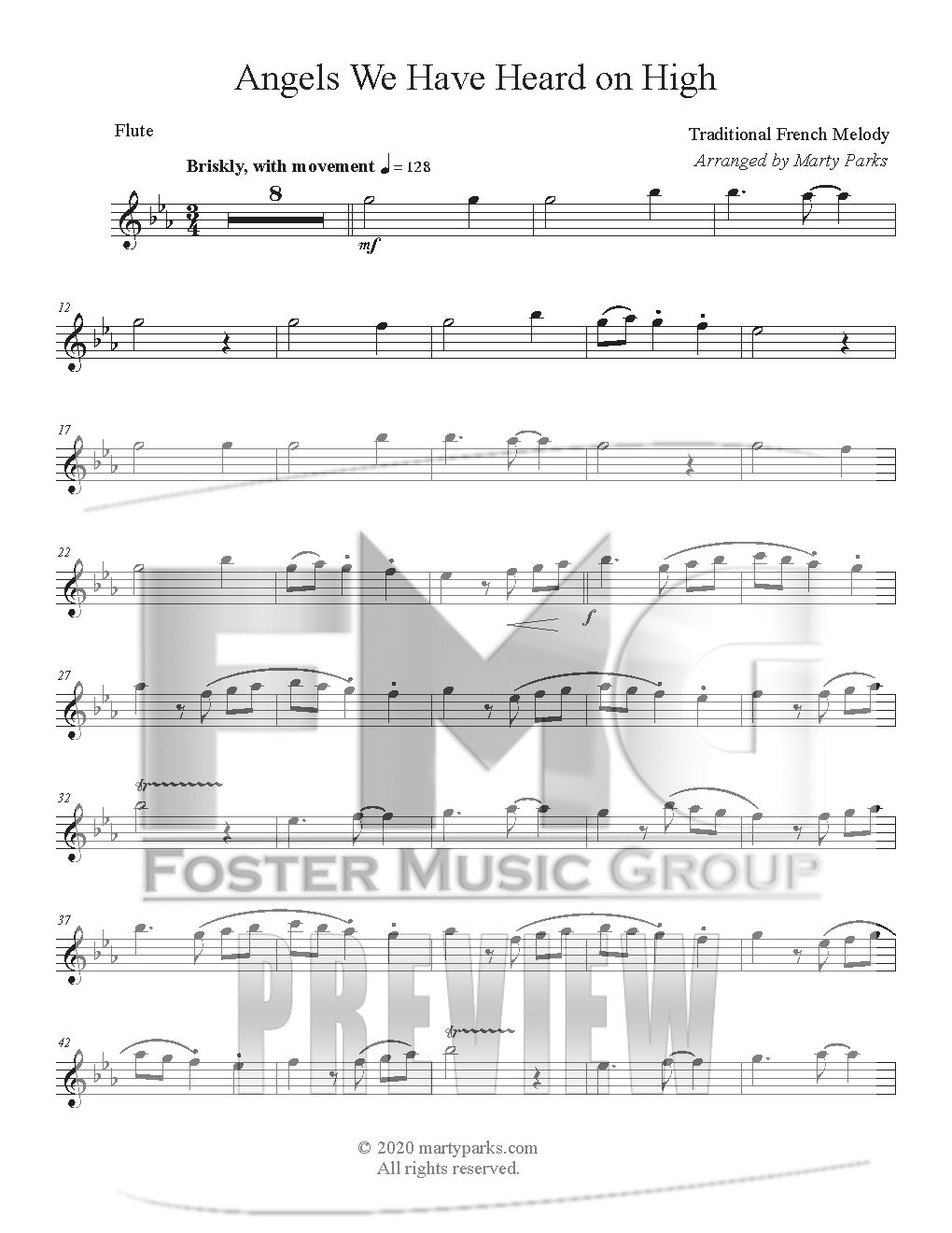Angels We Have Heard On High (Instrumental Duet)