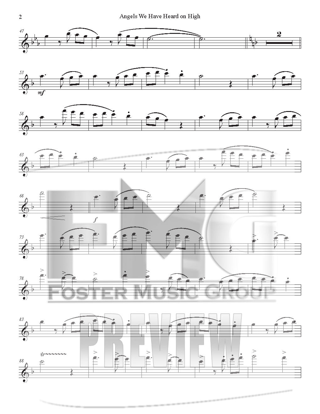 Angels We Have Heard On High (Instrumental Duet)