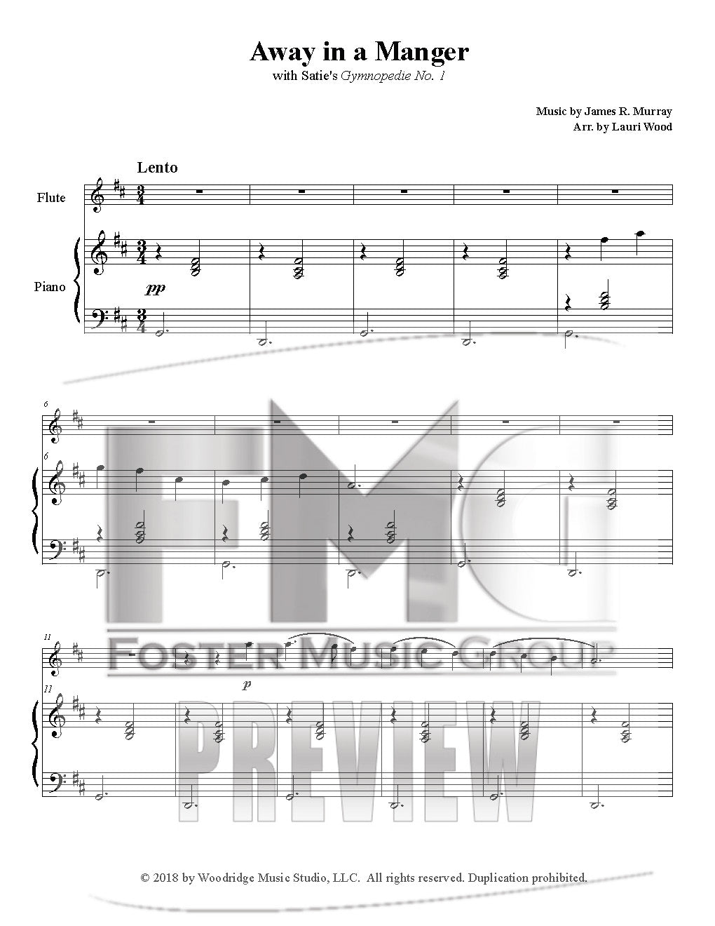 Away In A Manger (Instrumental Duet) Arr. Wood