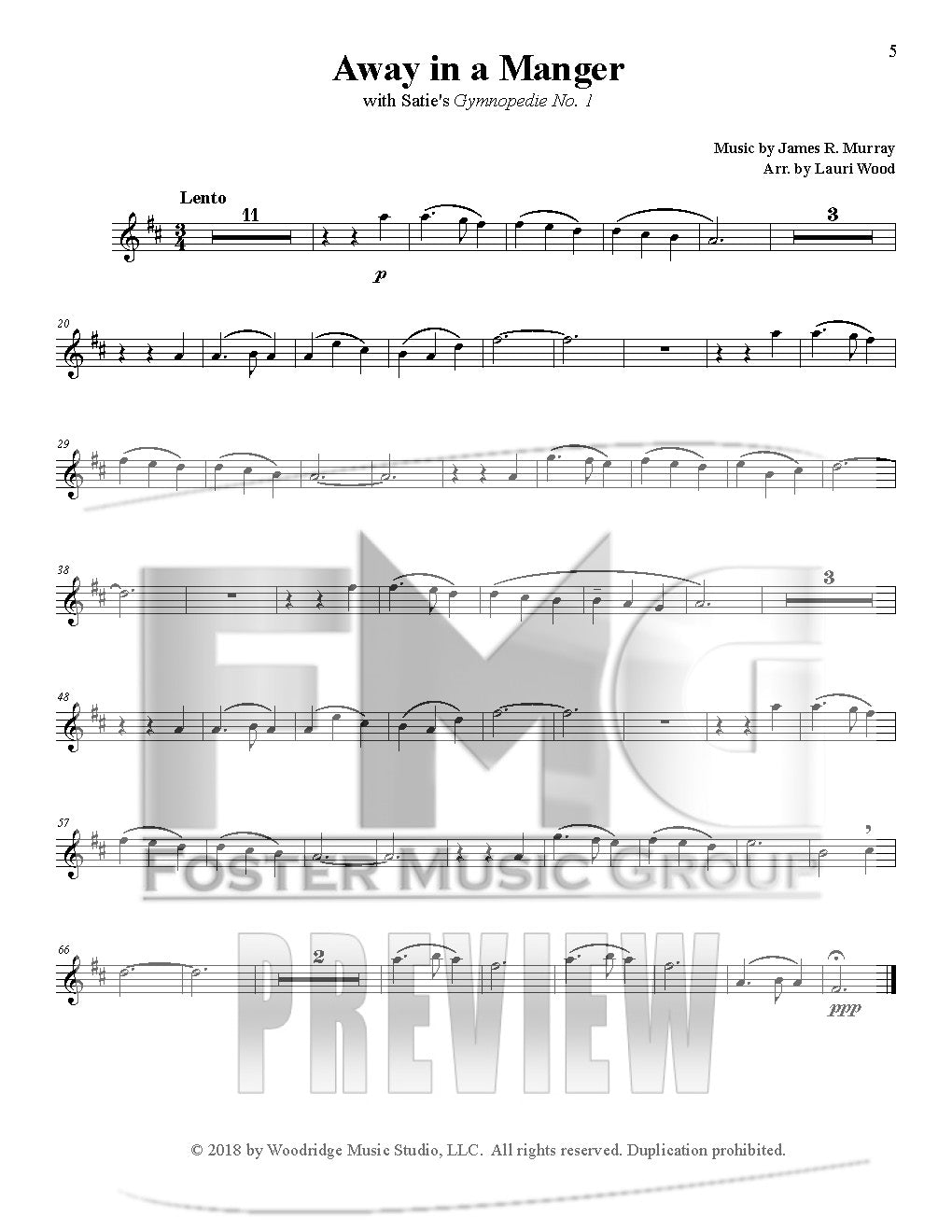 Away In A Manger (Instrumental Duet) Arr. Wood