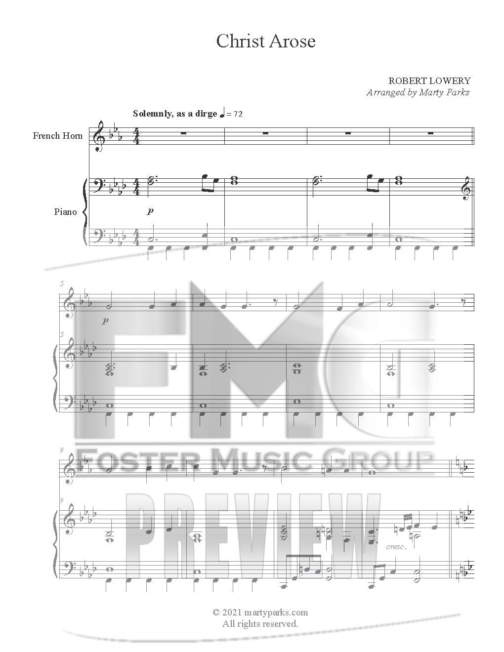 Christ Arose (Instrumental)