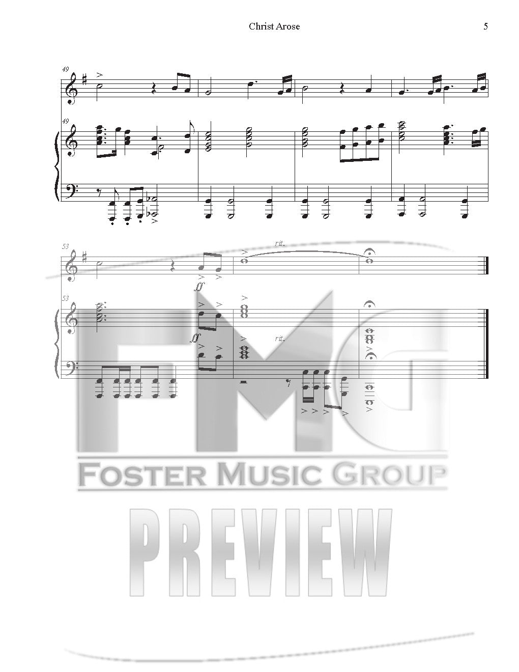 Christ Arose (Instrumental)