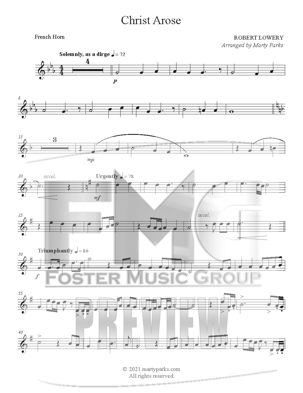Christ Arose (Instrumental)