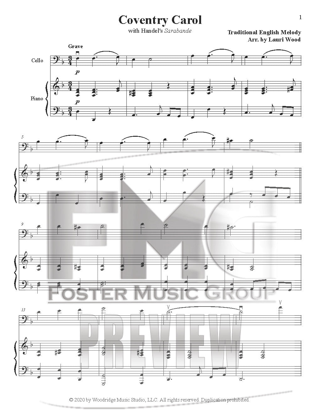 Coventry Carol (Instrumental Duet)