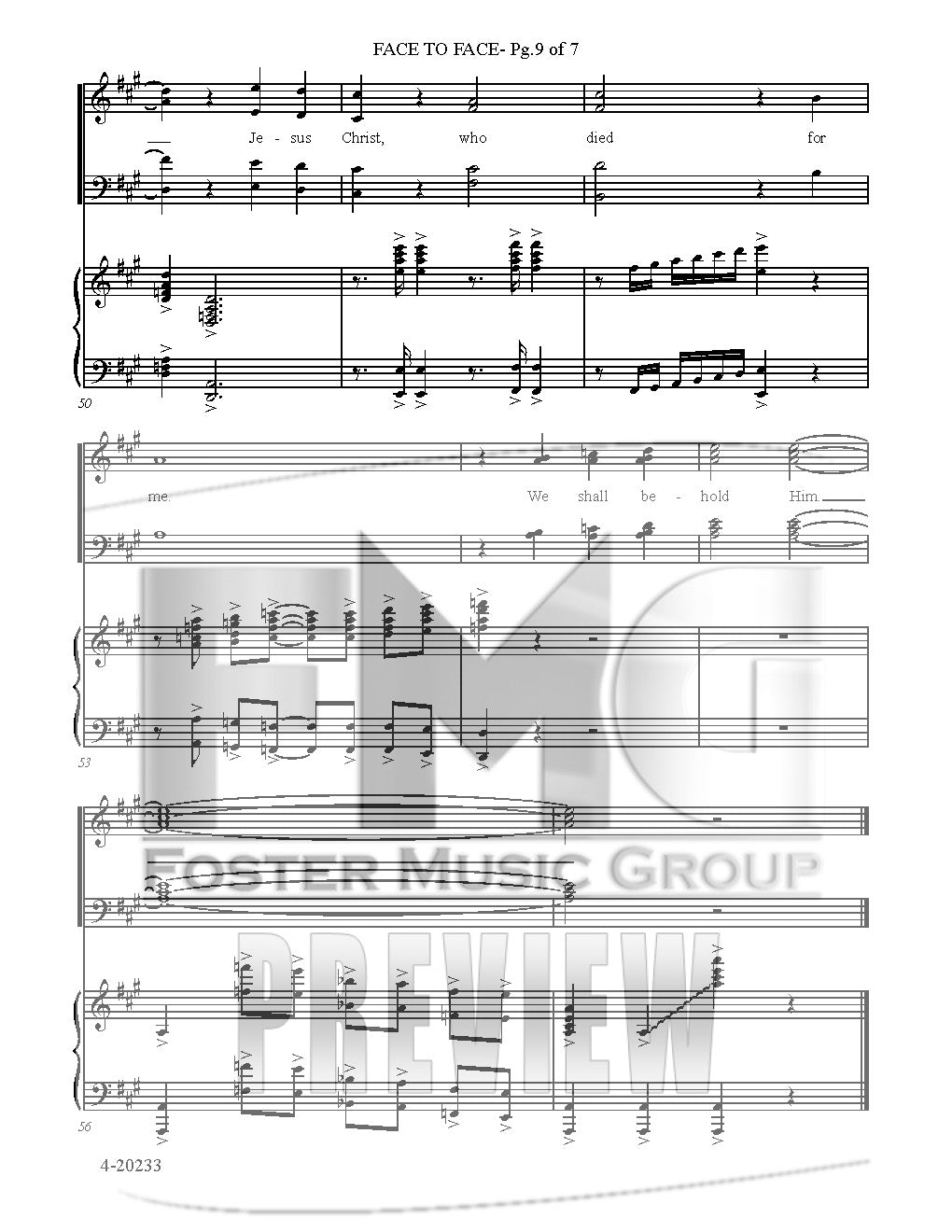 Face To Face w/Sweet By and By