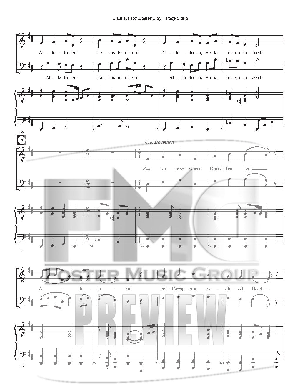 Fanfare For Easter Day