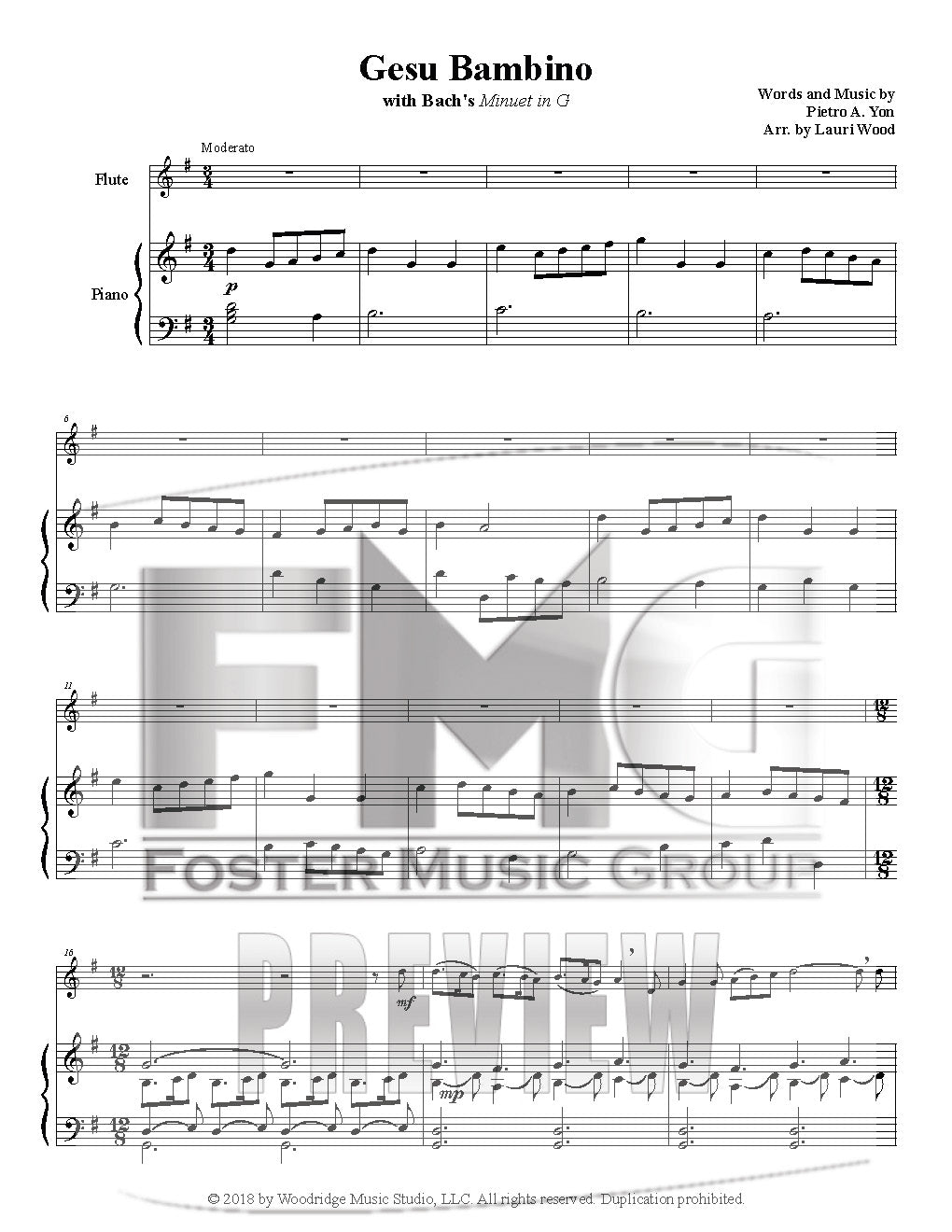 Gesu Bambino (Instrumental Duet)