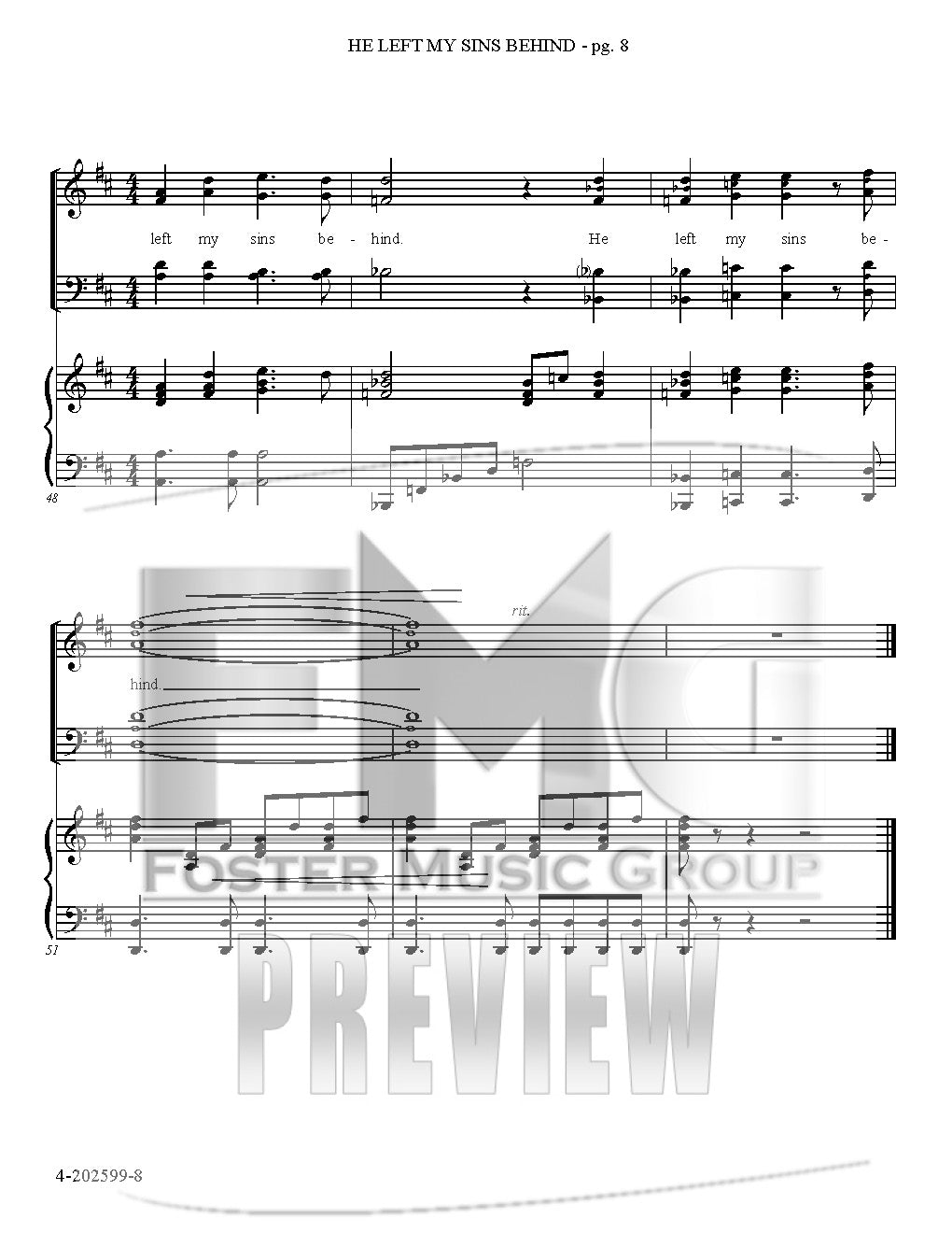 He Left My Sins Behind