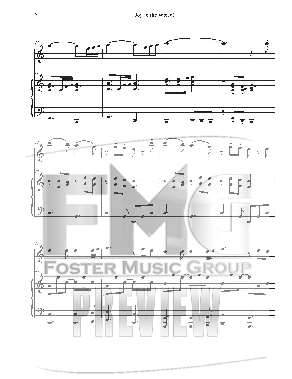 Joy To The World! (Instrumental Duet)
