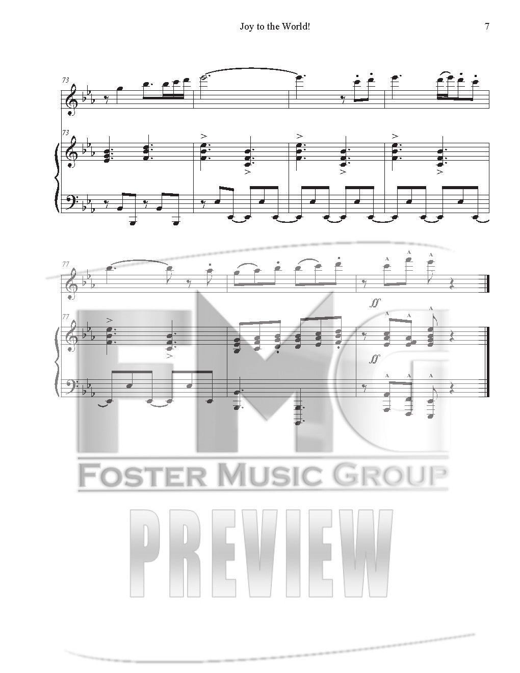 Joy To The World! (Instrumental Duet)