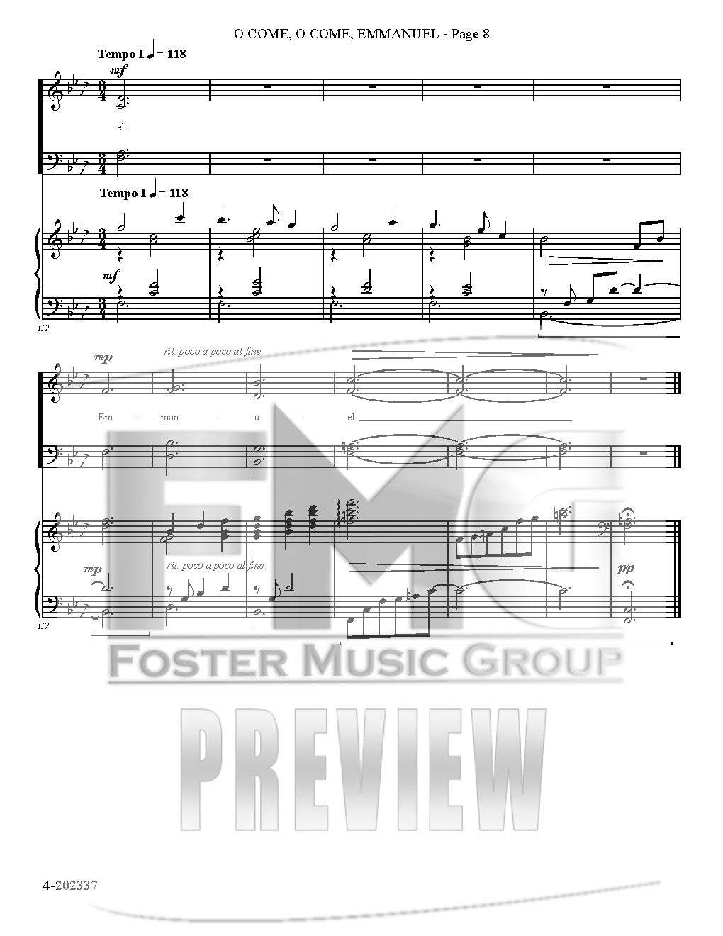 O Come, O Come Emmanuel