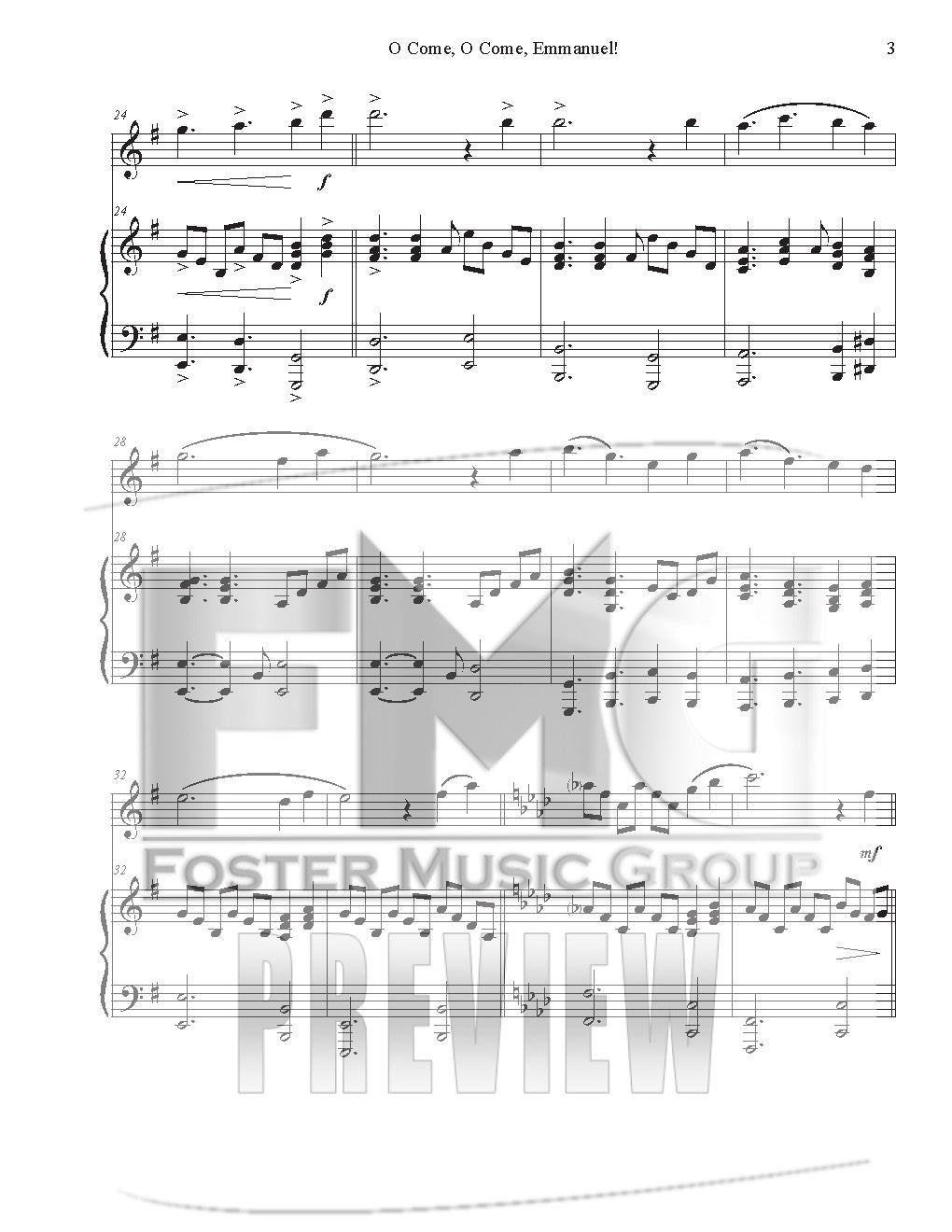 O Come, O Come Emmanuel (Instrumental Duet)