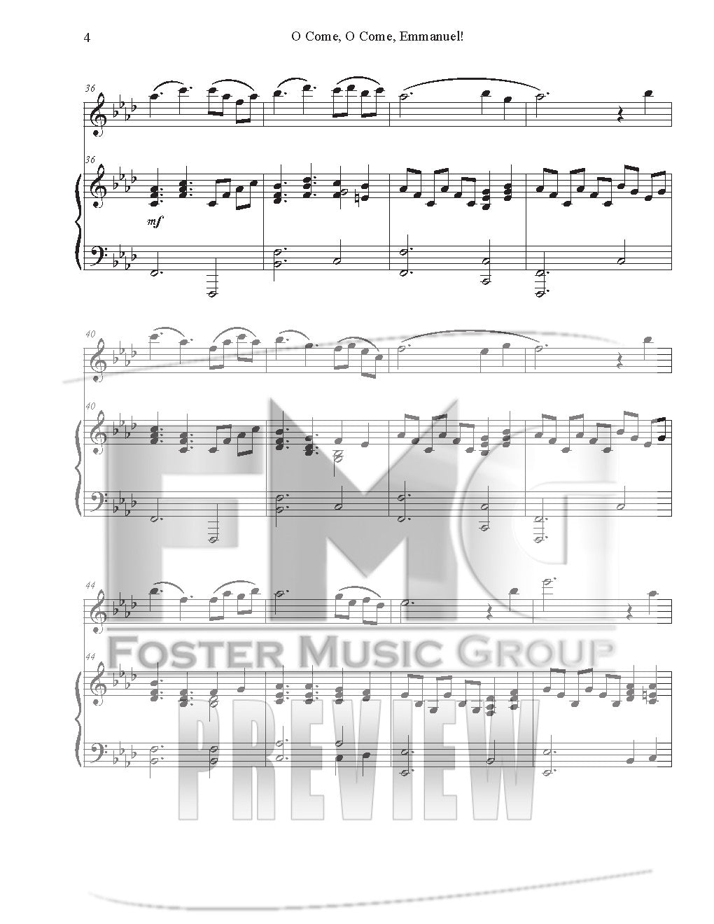 O Come, O Come Emmanuel (Instrumental Duet)