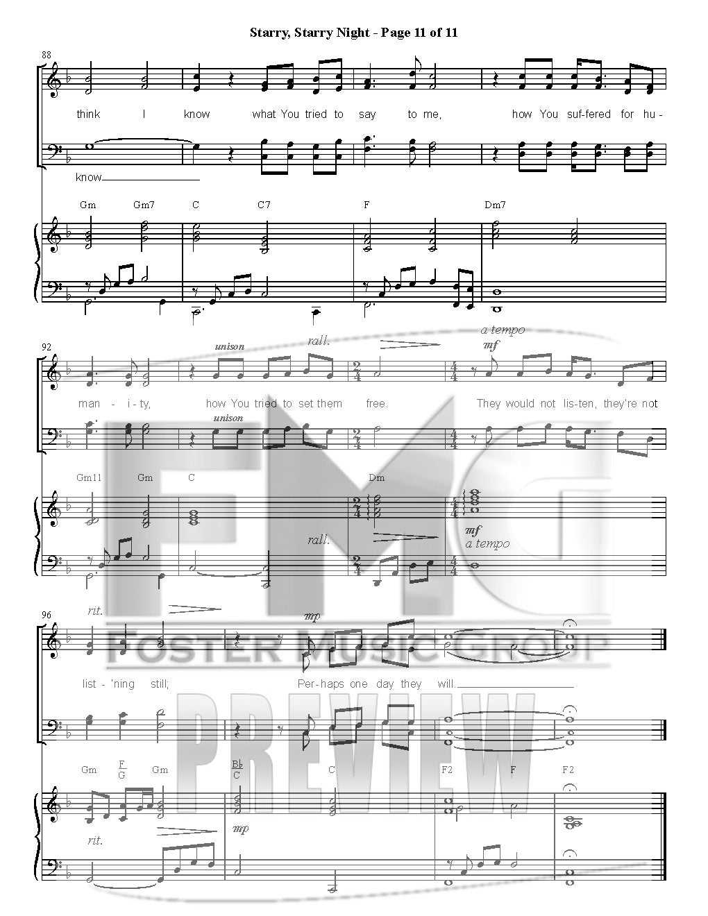 Starry, Starry Night