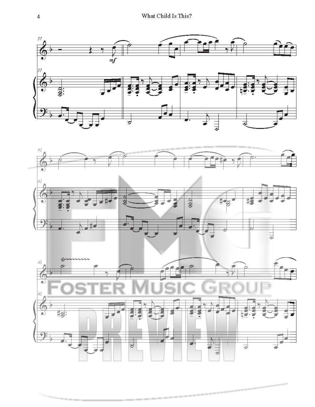 What Child Is This? (Instrumental Duet)