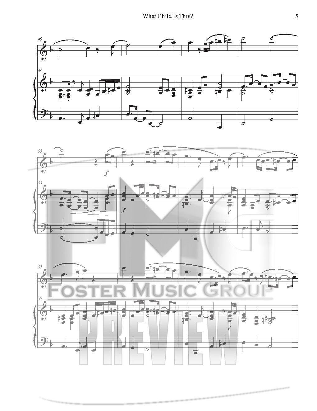 What Child Is This? (Instrumental Duet)