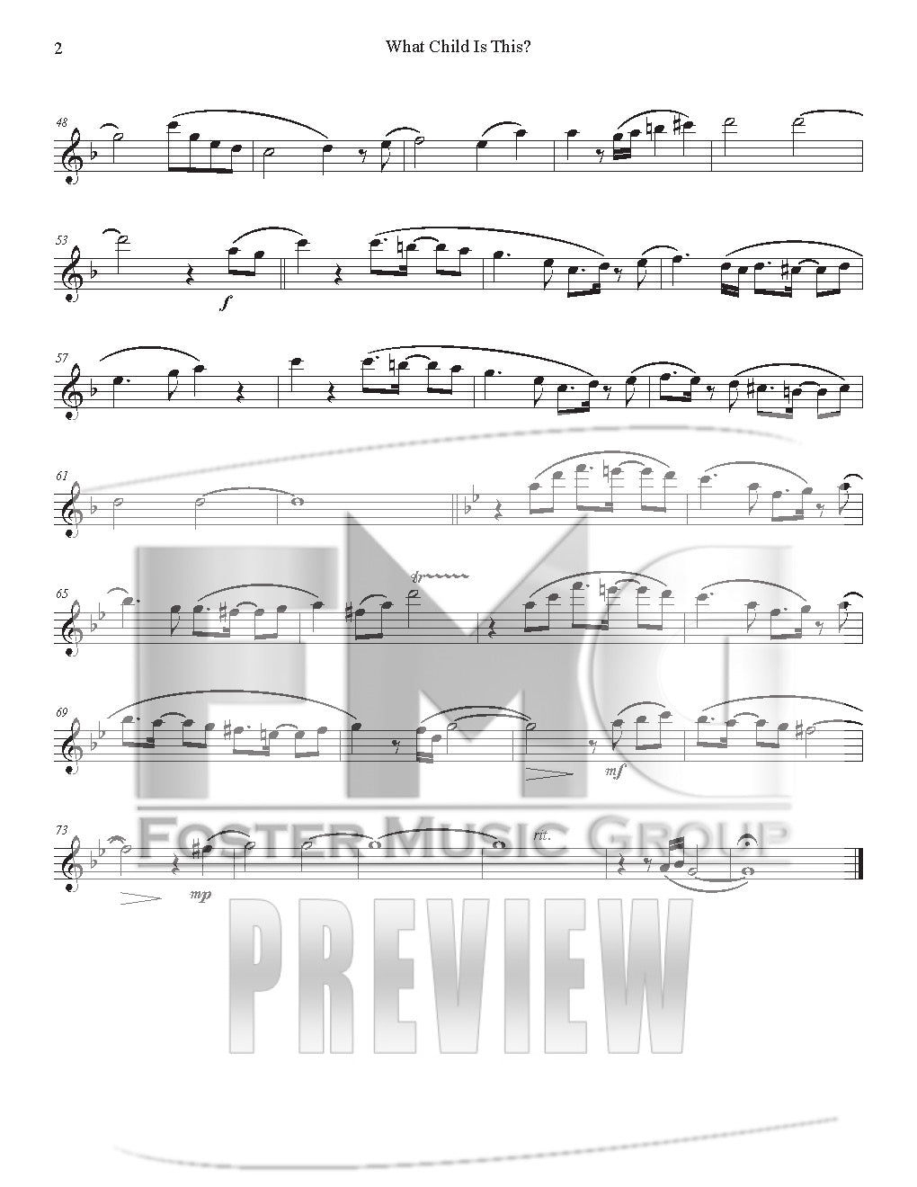 What Child Is This? (Instrumental Duet)