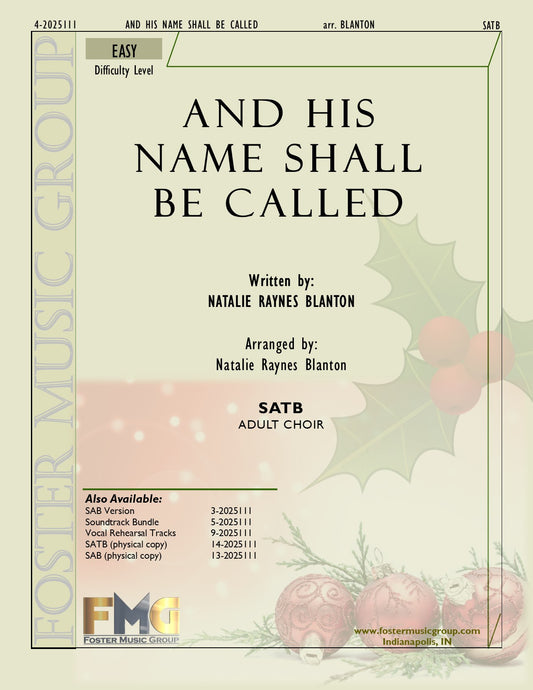 And His Name Shall Be Called