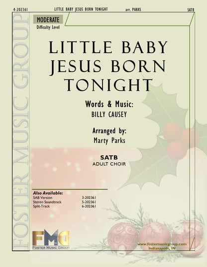 Little Baby Jesus Born Tonight