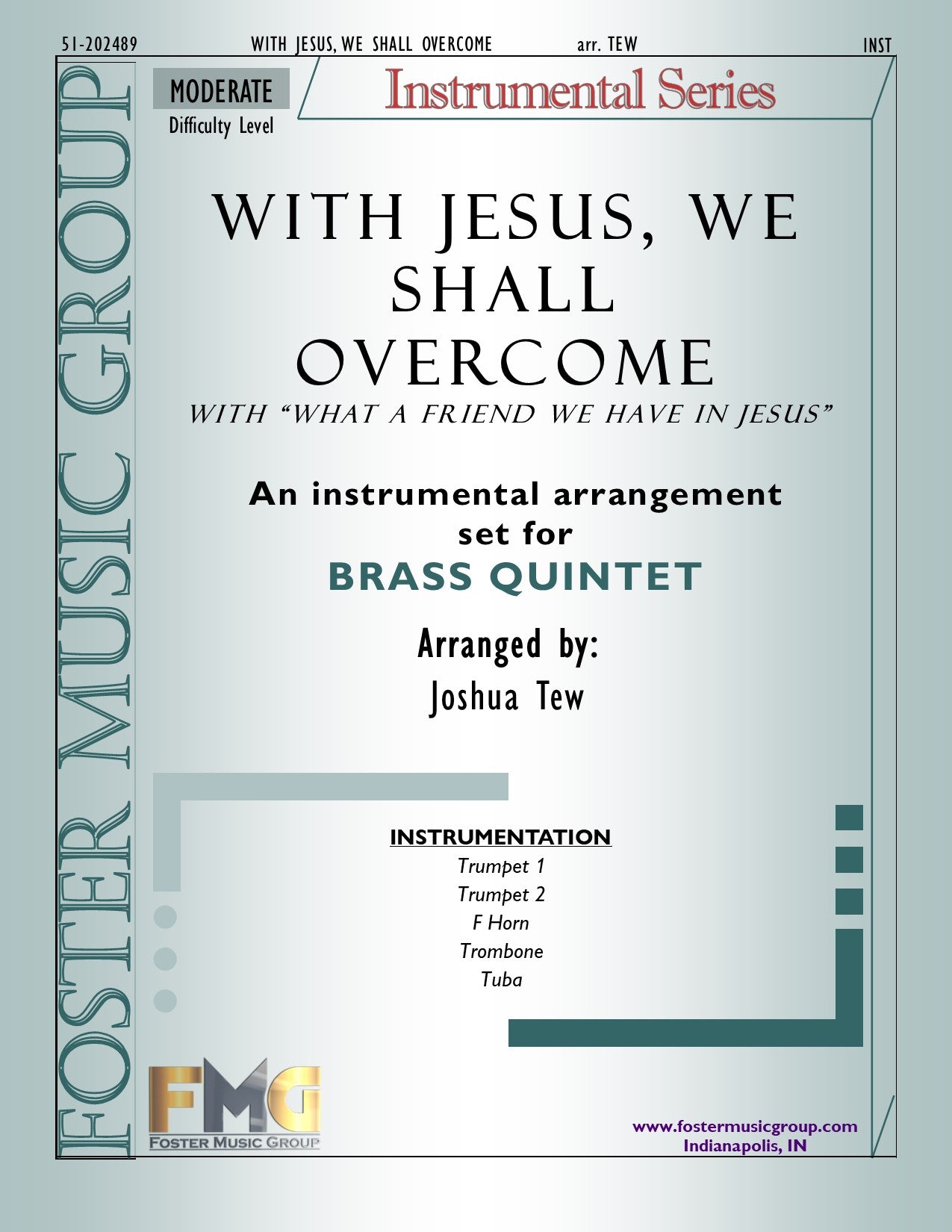 With Jesus, We Shall Overcome (Instrumental)